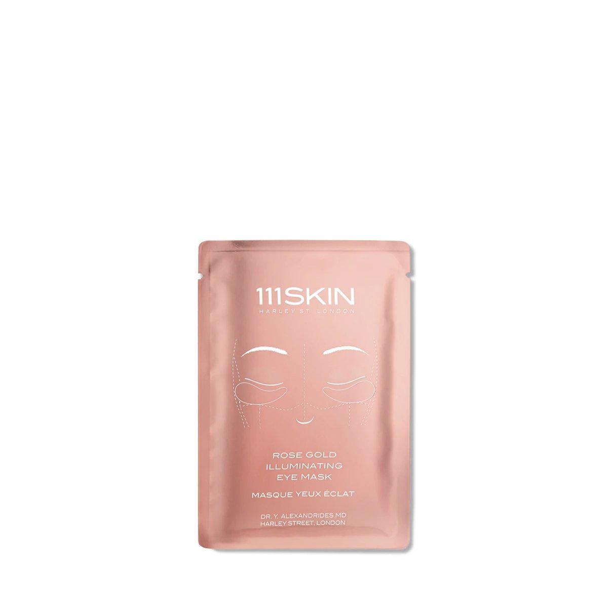 Rose Gold Illuminating Eye Mask - 1 mask