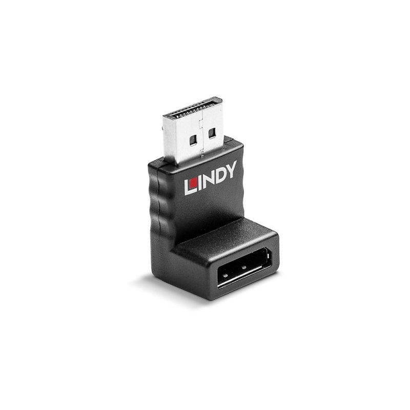Lindy DisplayPort 1.4 Downward Angled Adapter