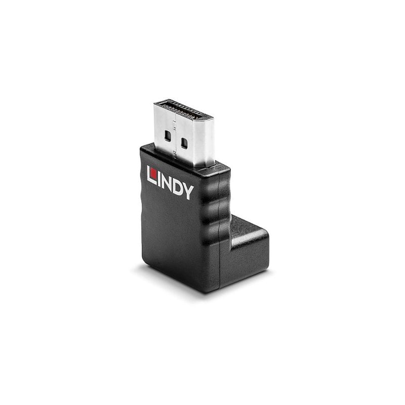 Lindy DisplayPort 1.4 Upward Angled Adapter