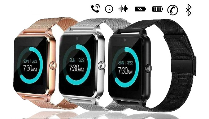 MBLogic SportStrap Bluetooth Smart Watch - 3 Colours