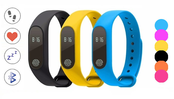 Ugoagogo 16-in-1 Fitness Tracker with Heart Rate Monitor - 6 Colours