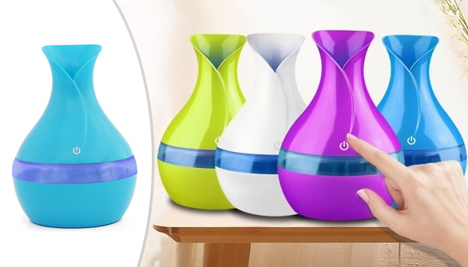 CN Direct Biz Light-Up 300ml USB Air Humidifier - 3 Colours