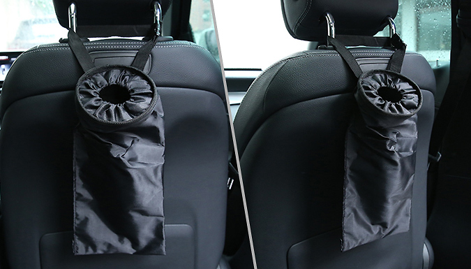 SecretStorz 1, 2 or 4 Car Seat Reusable Rubbish Bags