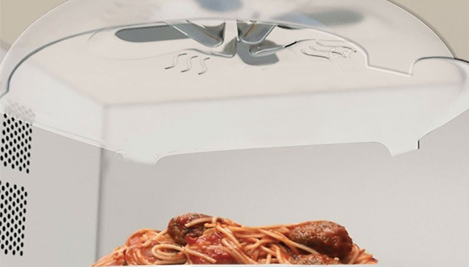 Shop-Story 1 or 2 Microwave Magnetic Splash Guard Lids