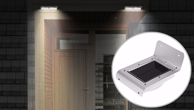 Spezzee LED Solar Motion-Sensor Security Light
