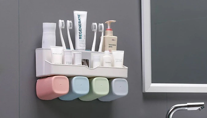 Magic Trend Toothbrush Rack - 2, 3 or 4 Cups