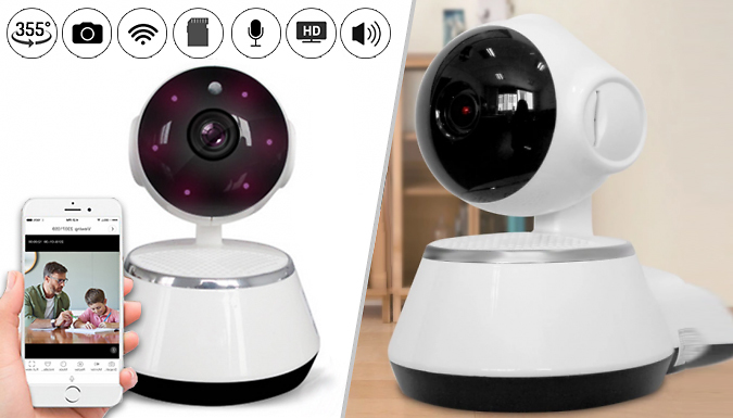 MBLogic HD Home Security Surround Motion-Sensor Camera & Intercom