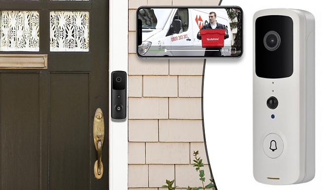CN Direct Biz Smart Home Wireless Video Doorbell - 2 Colours