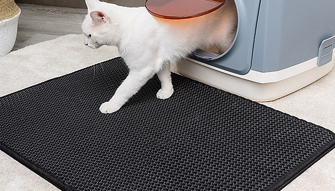 SecretStorz Waterproof Double Layer Cat Litter Mat - 2 Colours & Sizes