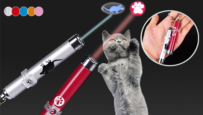 SecretStorz LED Laser-Pointer Cat Toy - 5 Colours