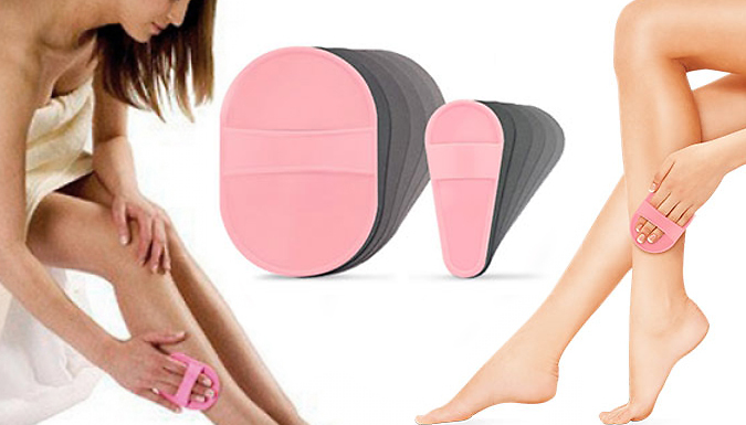 Shop-Story 11-Piece Epilator Exfoliating Glove Kit - 1 or 2