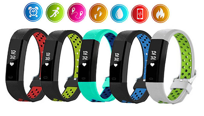 Ugoagogo Beta V3 Fitness Tracker with Heart Rate Monitor - 5 Colours!