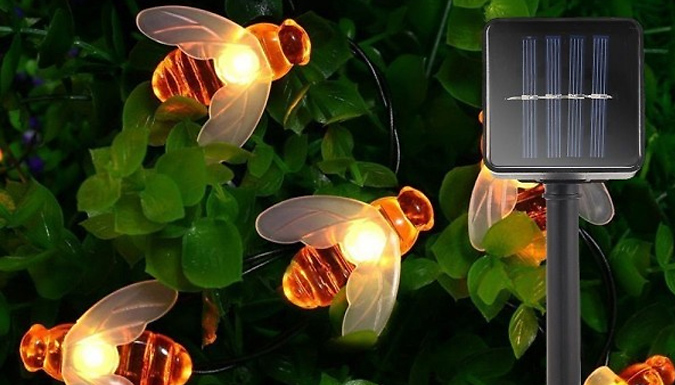 MBLogic Honey Bee Solar Lights