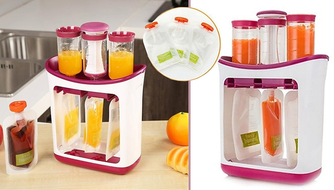 SecretStorz Baby Food Maker Set With Optional Storage Bags