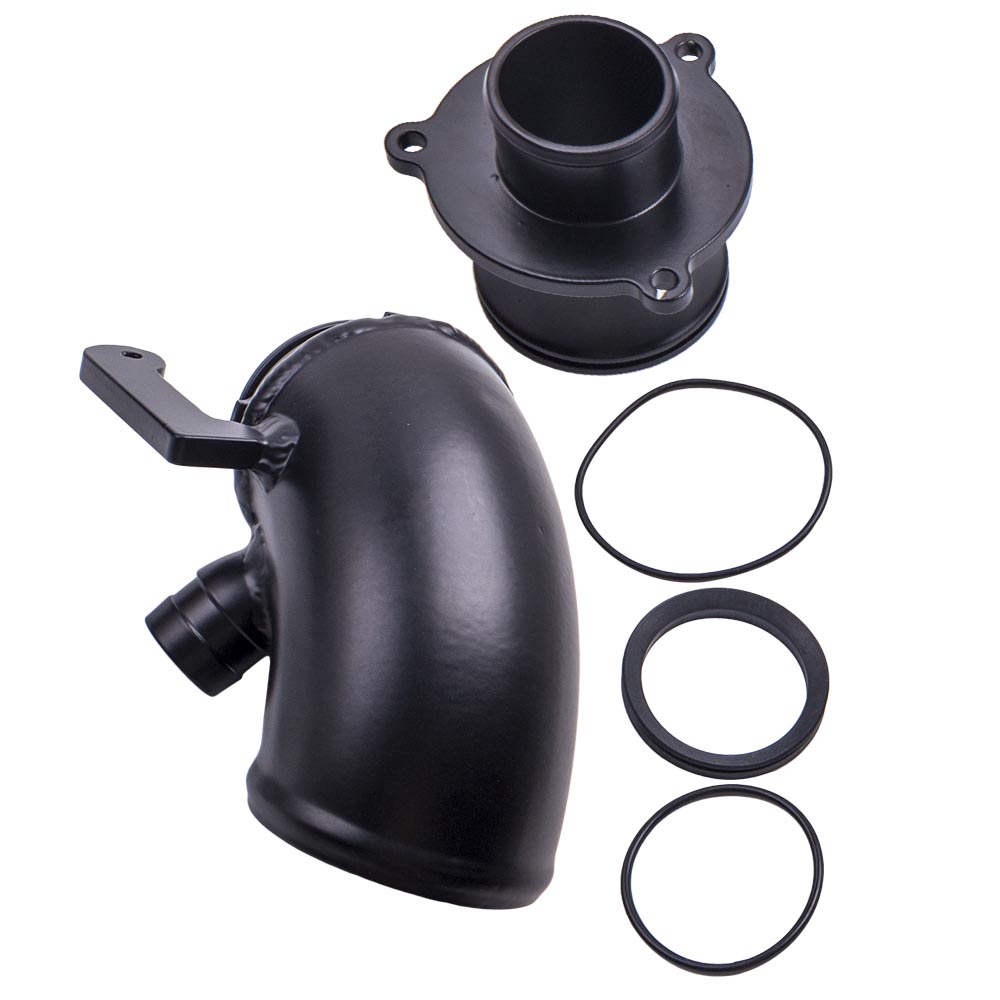 Turbo Inlet Elbow Pipe &amp; Muffler Kit For VW MK7 Golf GTI 1.8T Octavia MK3 2.0T