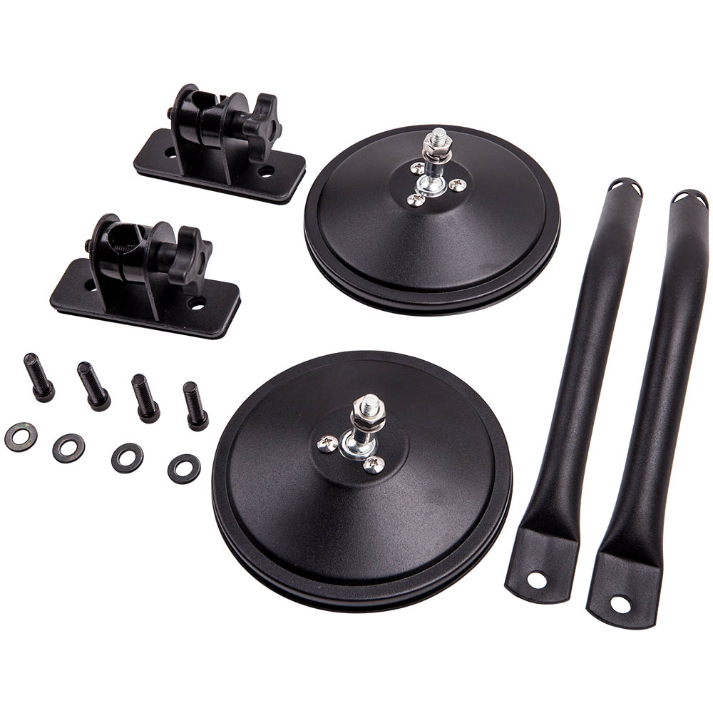 Doors Off Side View Mirrors for Jeep Wrangler 1997-2018 TJ JK 1997 1998-2018