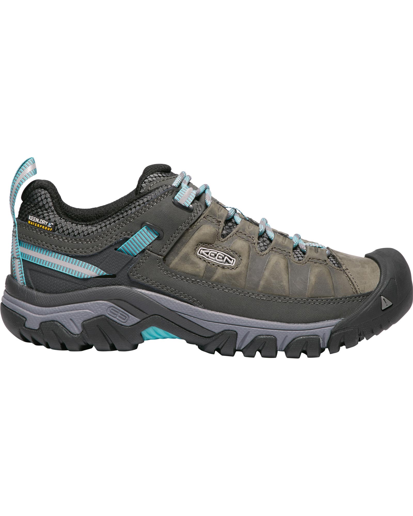 Keen Targhee I Frauen Gr. 7 - Wanderschuhe - schwarz grau petrol-türkis