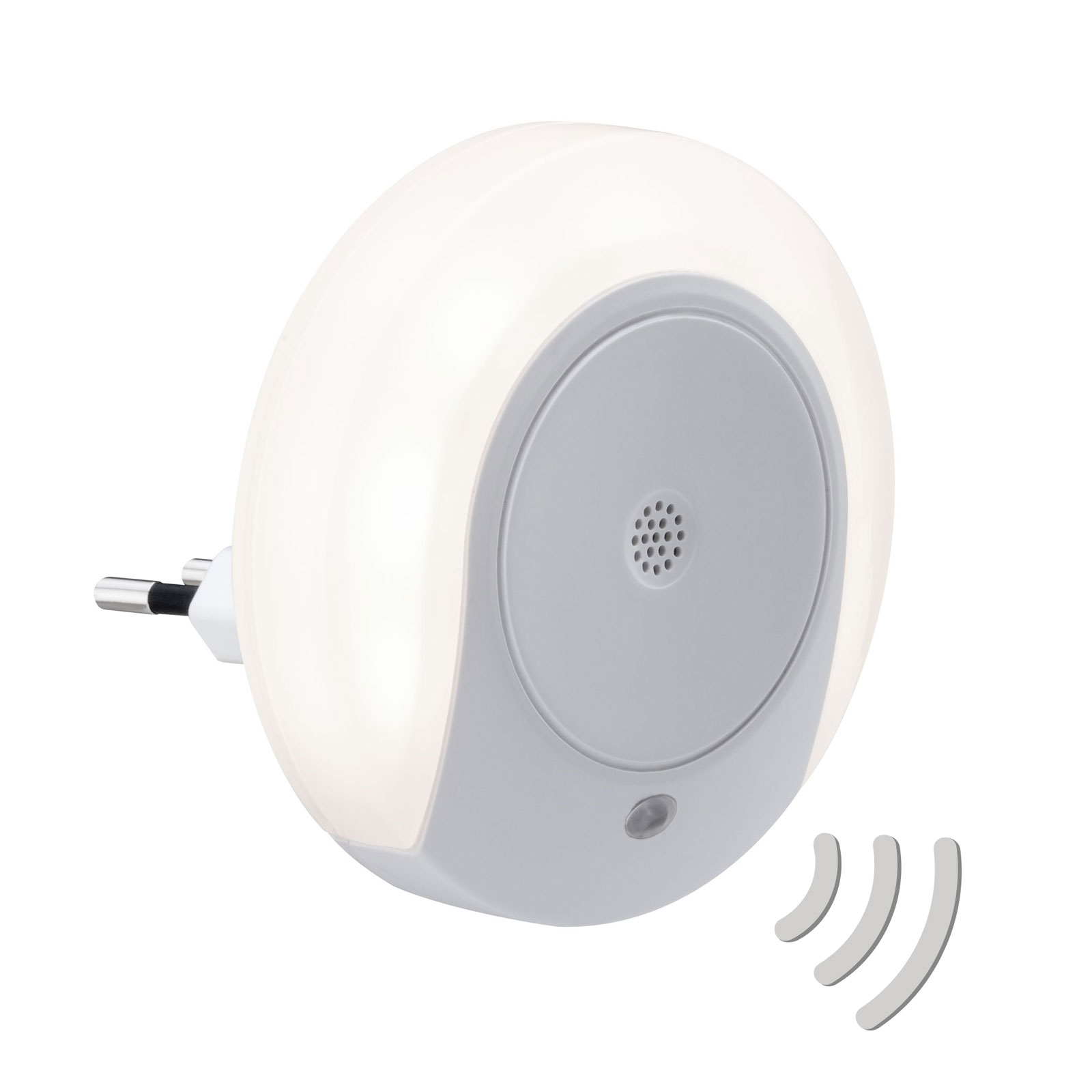 Paulmann Paulmann Horby LED-nattlys med støysensor | hvit