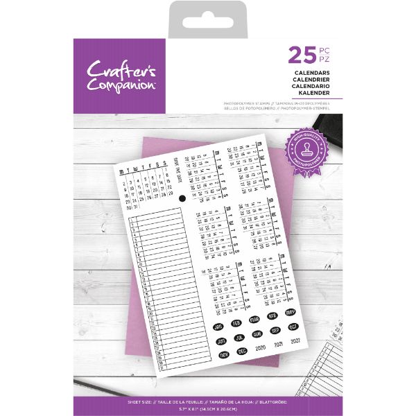 Crafter\'s Companion Crafter\'s Companion Clear Stamps Calendars