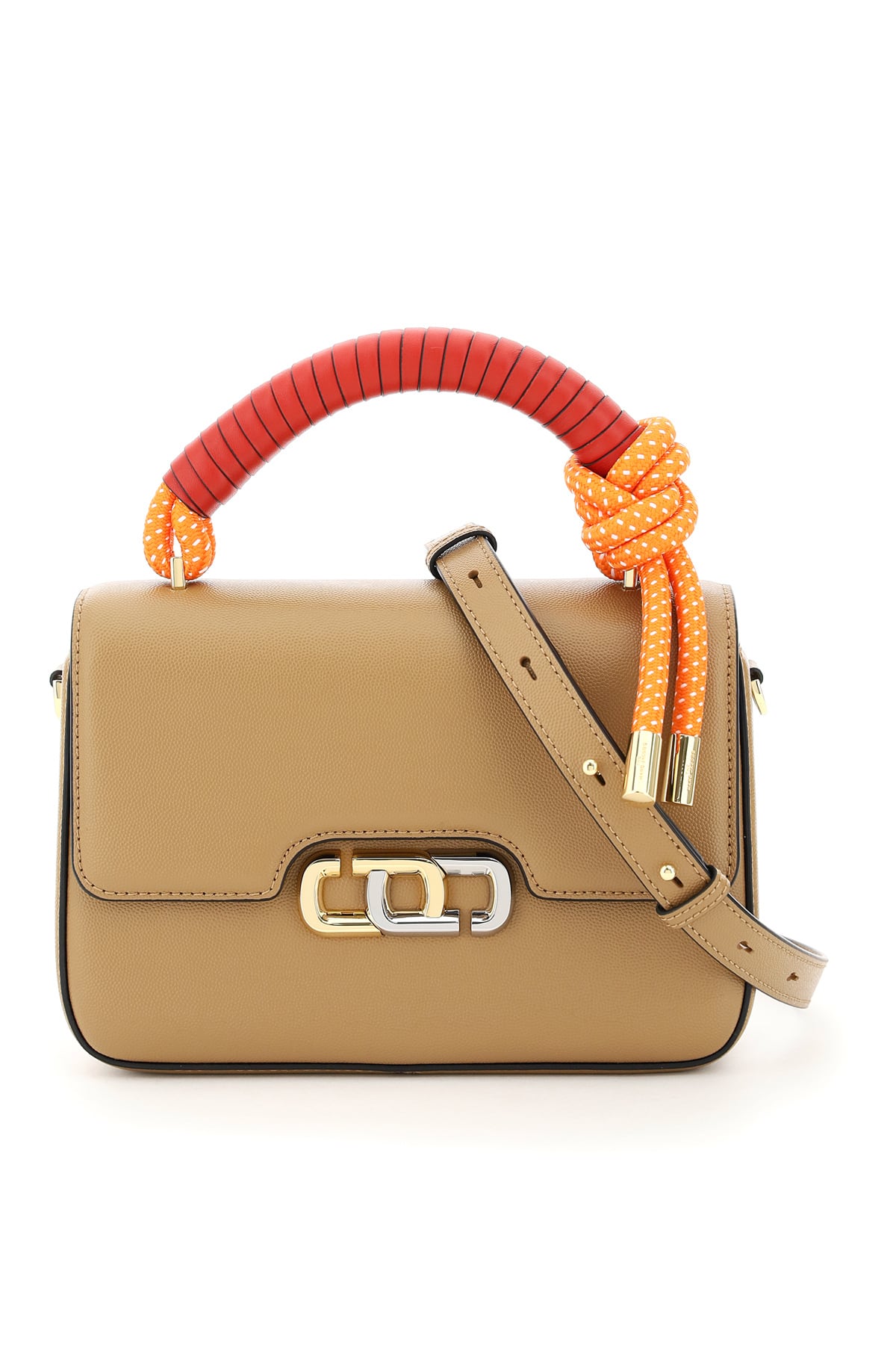 MARC JACOBS (THE) THE J LINK LEATHER BAG | Women's | OS | Yellow,Orange,Khaki