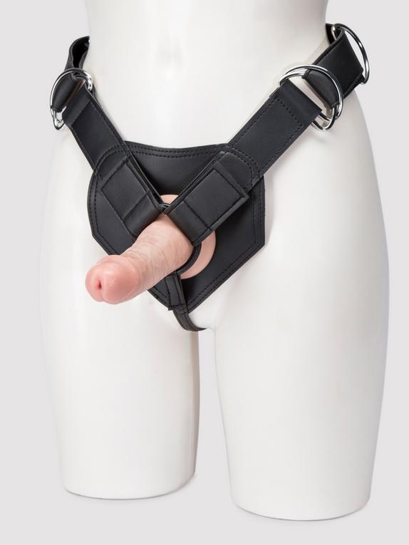 King Cock Strap-On Harness Kit with Ultra Realistic Dildo 6.5 Inch