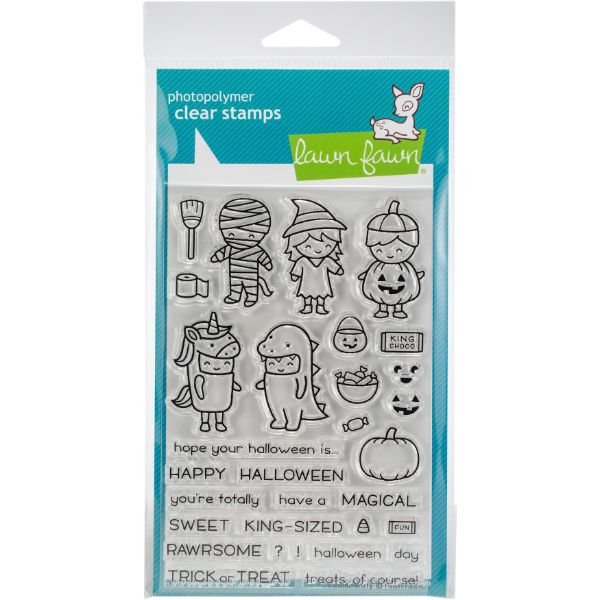 Lawn Fawn Lawn Fawn Clear Stamps 4&quot;X6&quot; - Costume Party