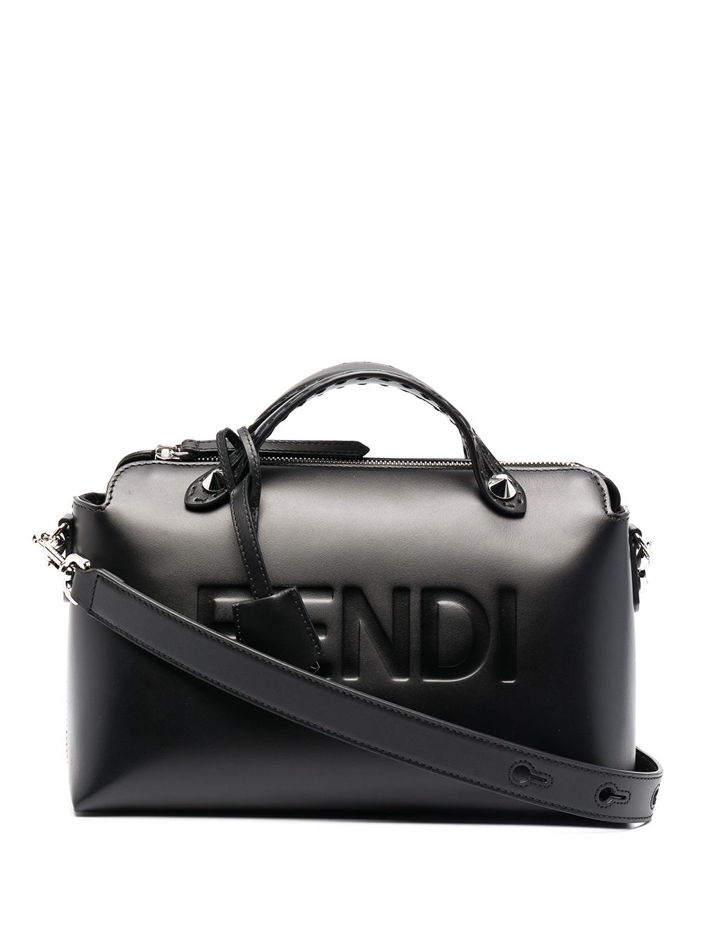 Fendi Women's By The Way Leather Shoulder Bag | UNI | Black