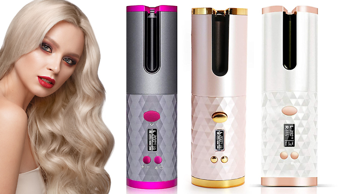 Magic Trend Auto-Rotating Cordless Hair Curler - 3 Colours