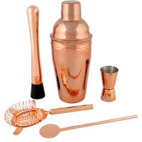 Rink Drink 5 Piece Manhattan Cocktail Shaker Set | Rose Gold