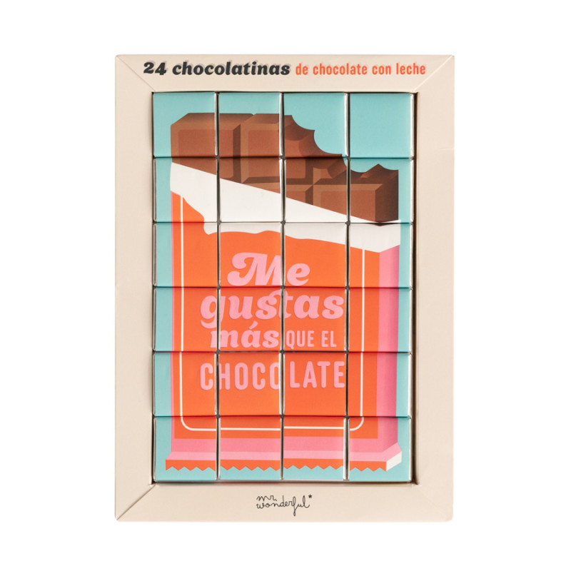 Mr Wonderful Chocolatinas - Me gustas más que el chocolate
