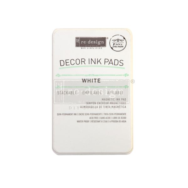 Re-Design with Prima Re-Design with Prima Decor Magnetic Ink Pad White