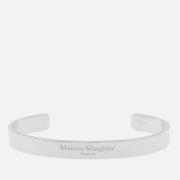 Maison Margiela Men's Palladio Semi Polished Bracelet - Silver - M