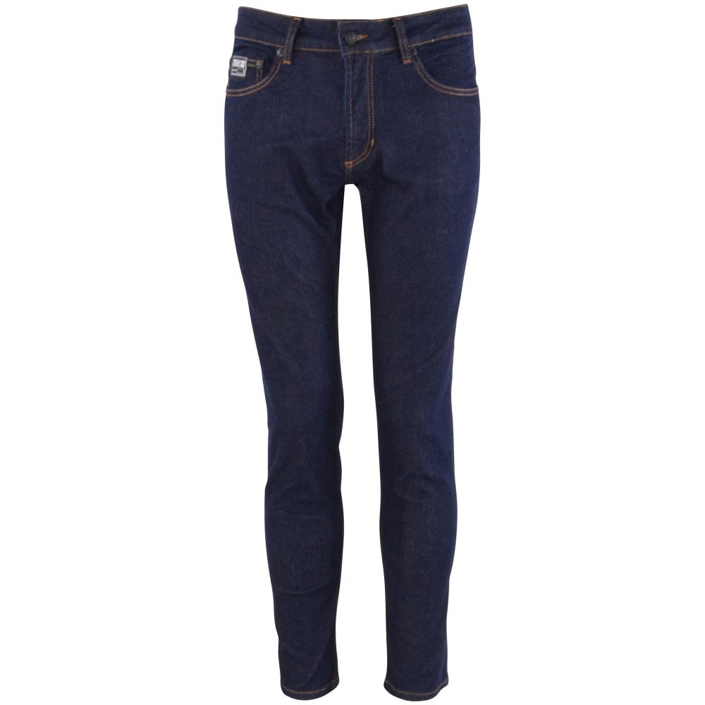 VERSACE JEANS COUTURE Men's Dark Blue Tapered Jeans | Dark Blue | 30