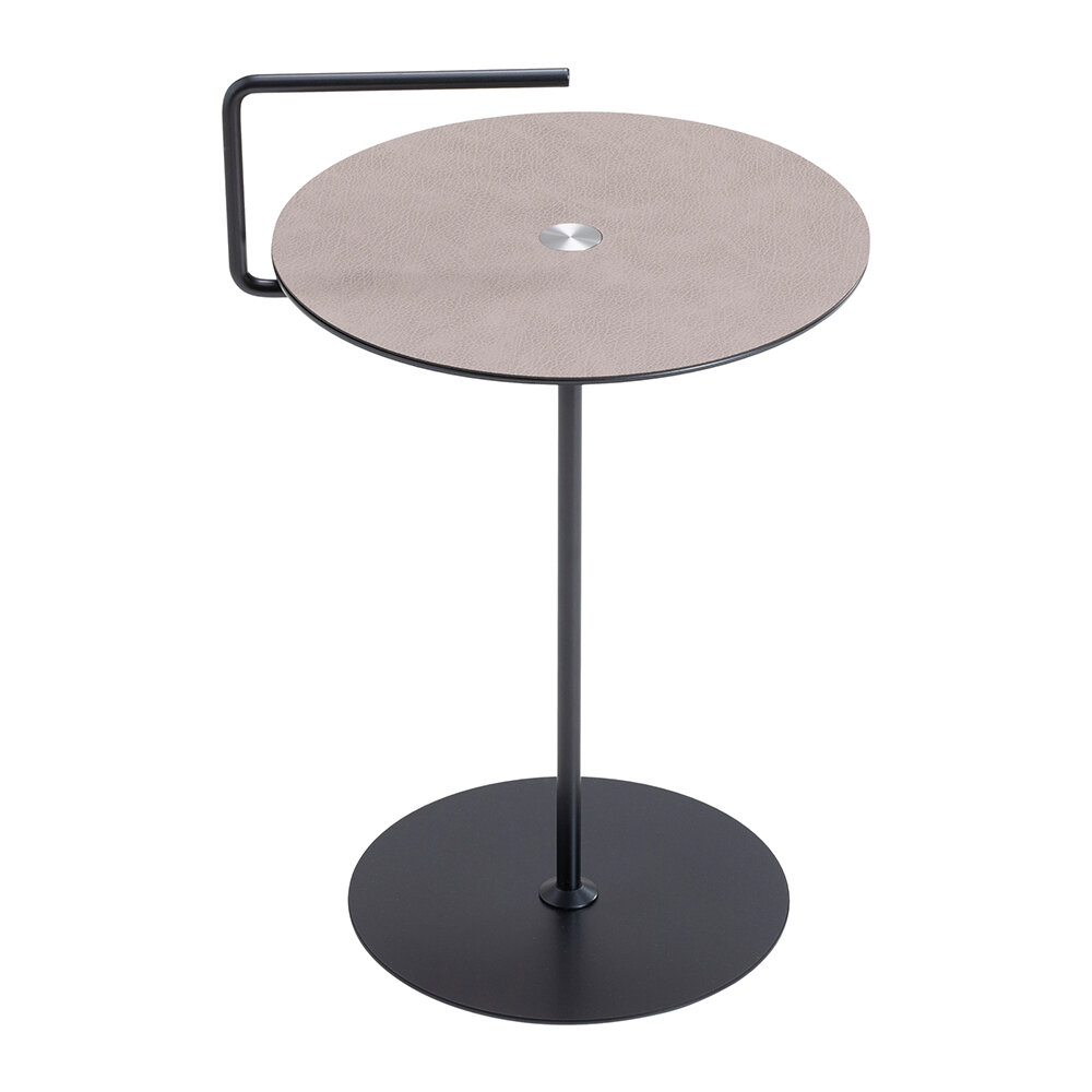 LIND DNA - Jewel Alu Bull Pick Up Table - Warm Grey/Black - Medium