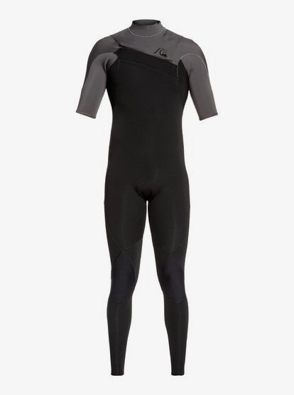 Quiksilver2/2mm Highline Ltd Monochrome - Wetsuit met Korte Mouwen en Borstrits voor Heren - Gray