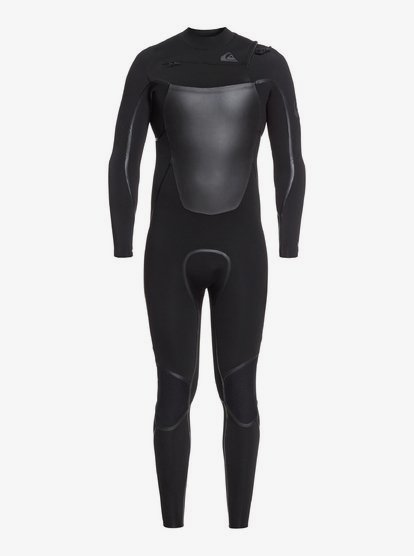 Quiksilver4/3mm Syncro Plus - Wetsuit met een Borstrits voor Heren - Black