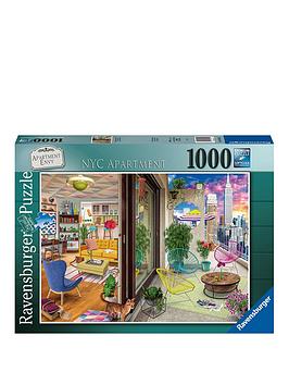 Ravensburger Nyc Apartment Vision, 1000-Piece Jigsaw Puzzle|