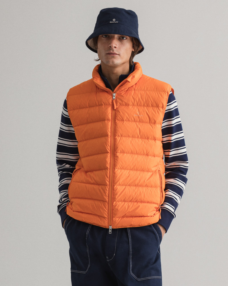 GANT Colete De Penas Leve | Homem  RUSSET ORANGE  S