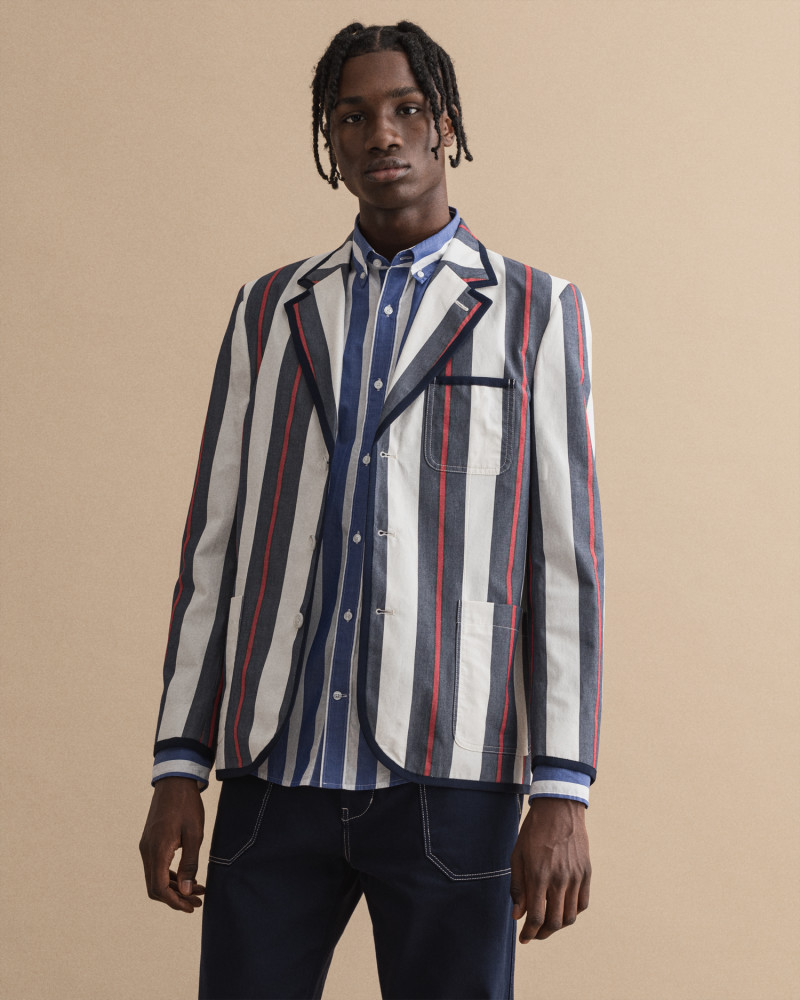 GANT Blazer Regatta A Righe | Uomo  EGGSHELL  UK 36R