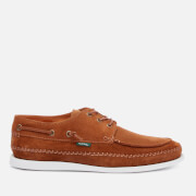 PS Paul Smith Men's Hobbs Suede Boat Shoes - Tan - UK 8