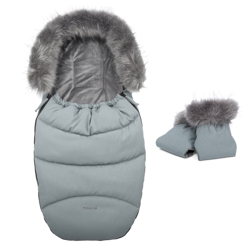 Noordi Footmuff / Sleeping bag & Handlebar Mitts Set - Mint
