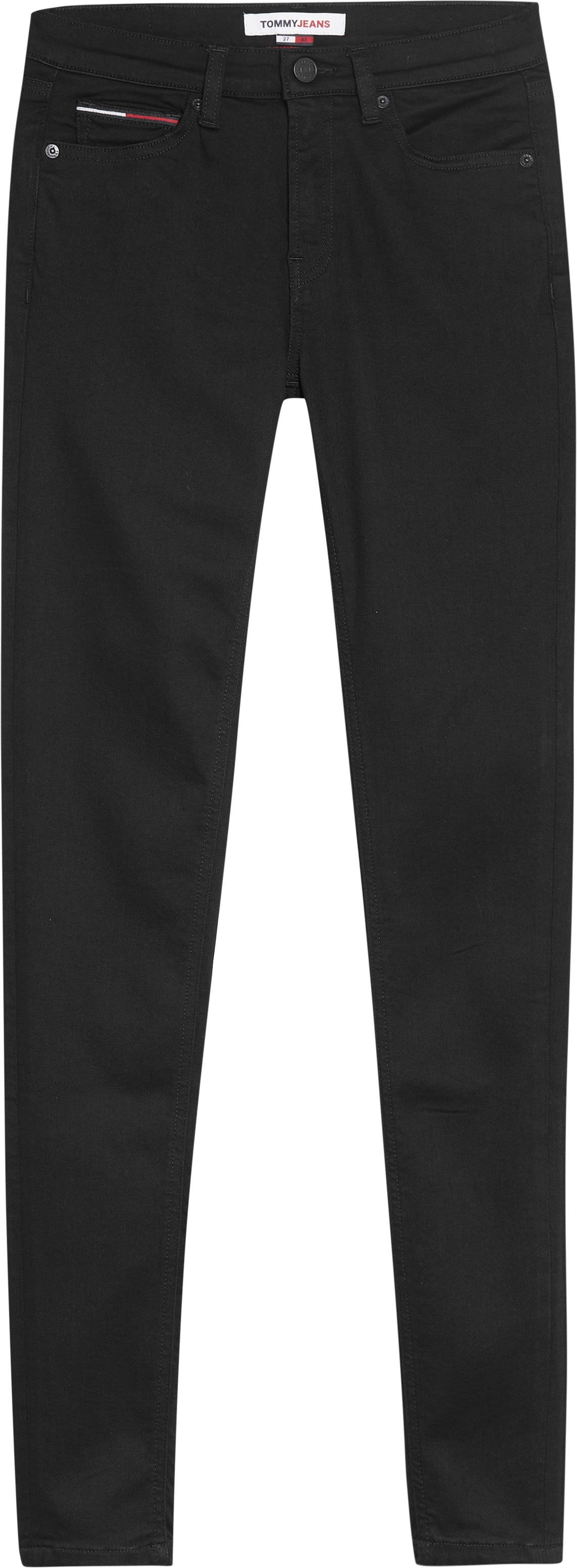 Tommy Jeans Women's Nora Mid-Rise Skinny Jeans - Black - W32/L30