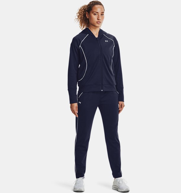  Under Armour  Women's UA Tricot Pants | LG | Navy