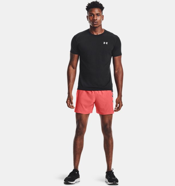  Under Armour  Men's UA Speedpocket 5" Shorts | SM | Red