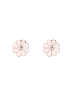Ted Baker Women's Daraeh: Daisy Stud Earrings - Rose Gold/Baby Pink