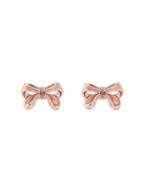 Ted Baker Women's Pollay: Petite Bow Stud Earrings - Rose Gold