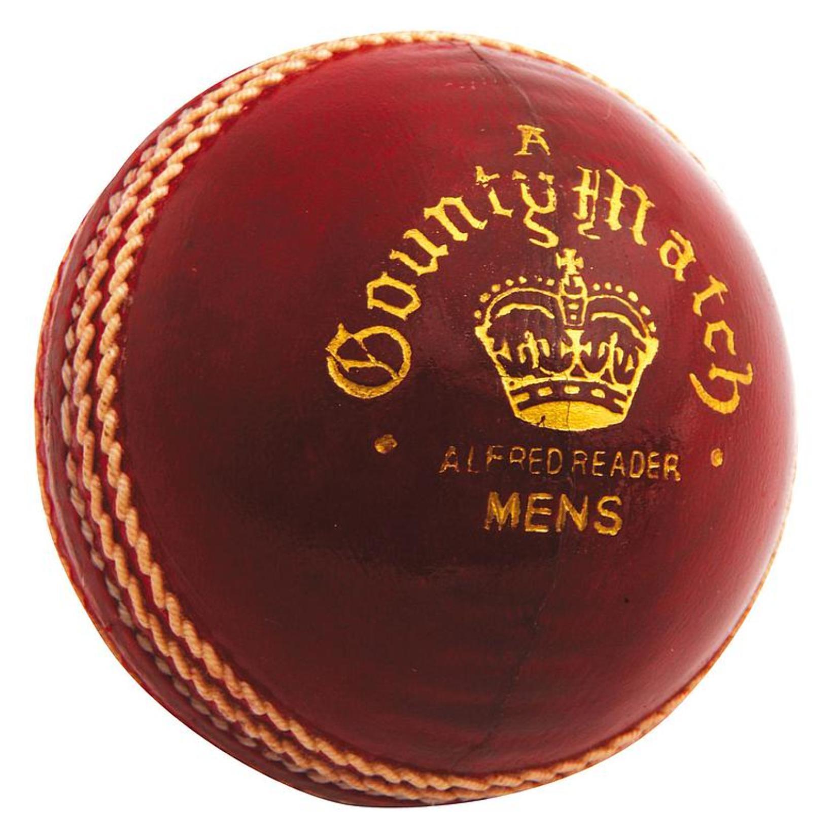 Readers County Match A Cricket Ball | Adult Unisex | Leather |
