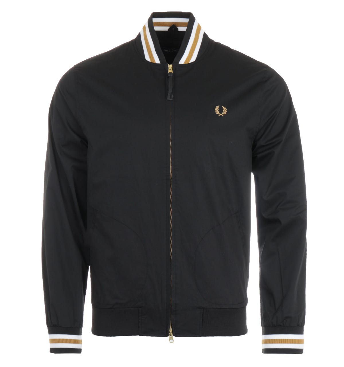 Fred Perry Tennis Bomber Jacket - Black | S (36" CHEST)