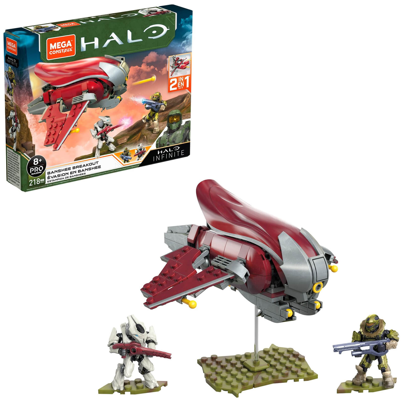 Mega Construx Halo Infinite 40 Shadow Transport Playset
