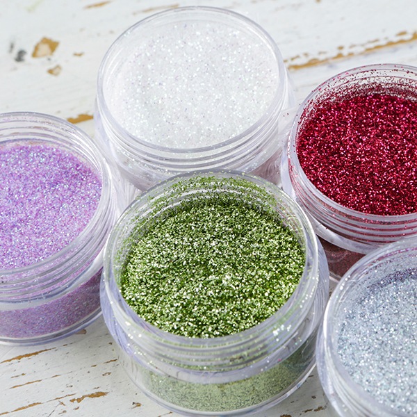 Debbi Moore Floral Stardust Glitter - 5 Pots of Kaleidoscope Glitter